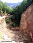 Abbauübersicht der Grube im Juli 2004