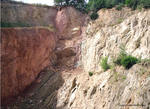Abbauübersicht der Grube im Juli 2004