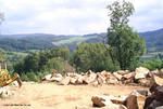 Abbauübersicht der Grube im Juli 2011