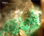Harz Mineralien Oberschulenberg Malachit