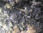 Lavrion Mineralien Plaka Akanthit