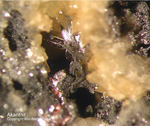 Lavrion Mineralien Plaka Akanthit