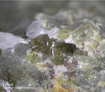 Lavrion Mineralien Plaka Epidot