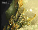 Lavrion Mineralien Plaka Stibiconit