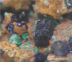 Lavrion Mineralien Jean Baptiste Azurit