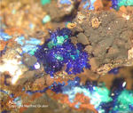 Lavrion Mineralien Jean Baptiste Azurit