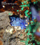 Lavrion Mineralien Jean Baptiste Azurit