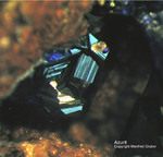 Lavrion Mineralien Jean Baptiste Azurit