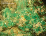 Eifel Mineralien Stolberg Münsterbusch Brochantit