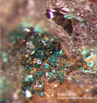 Eifel Mineralien Stolberg Münsterbusch Brochantit
