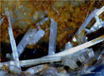 Harz Mineralien Gabbro Cerussit