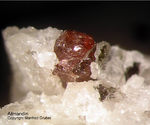 Odenwald Mineralien Reichenbach 16.1 Almandin