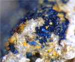 Mineralien Mansfelder Revier Kupferkammerhütte Hettstedt Covellin