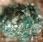 Mineralien Mansfelder Revier Sangerhausen Brochantit