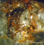 Harz Mineralien Silberhütte Altenau Cerussit