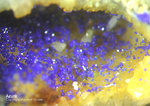 Harz Mineralien Oberschulenberg Glücksrad Azurit