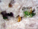 Eifel Mineralien Bellerberg Diopsit