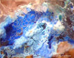 Griechenland Mineralien Lavrion Jean Baptiste Cyanotrichit