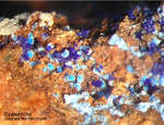 Griechenland Mineralien Lavrion Jean Baptiste Cyanotrichit