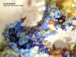 Griechenland Mineralien Lavrion Jean Baptiste Cyanotrichit