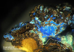 Griechenland Mineralien Lavrion Jean Baptiste Cyanotrichit