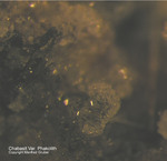 Eifel Mineralien Graulei Chabasit