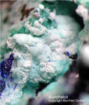 Mineralien Griechenland Lavrion Hilarion Aurichalcit