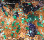 Griechenland Mineralien Lavrion Jean Baptiste Malachit