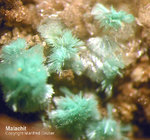 Griechenland Lavrion Mineralien Exi Malachit