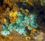 Griechenland Lavrion Mineralien Exi Malachit