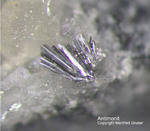 Lavrion Mineralien Plaka Antimon