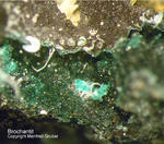 Harz Mineralien Schlackental Brochantit