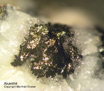 Mineralien Taunus Friedrichssegen Akanthit