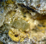 Odenwald Mineralien Gadernheim Anglesit