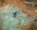 Eifel Mineralien Münsterbusch Stolberg Linarit
