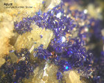 Eifel Mineralien Bleialf Azurit