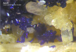 Eifel Mineralien Bleialf Azurit
