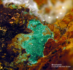 Eifel Mineralien Bleialf Brochantit