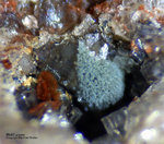 Eifel Mineralien Bellerberg Mullit grün