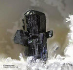 Eifel Mineralien Mendig Klinopyroxen