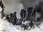 Eifel Mineralien Mendig Klinopyroxen