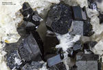 Eifel Mineralien Mendig Klinopyroxen