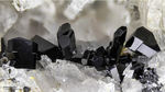 Eifel Mineralien Mendig Klinopyroxen