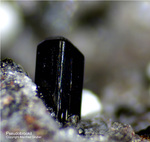 Eifel Mineralien Nickenicher Sattel Pseudobrookit