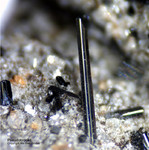 Eifel Mineralien Nickenicher Sattel Pseudobrookit