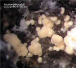Eifel Mineralien Graulei Alumohydrocalcit