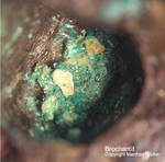 Siebengebirge Mineralien Rheinbreitbach Brochantit