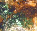 Siebengebirge Mineralien Rheinbreitbach Malachit