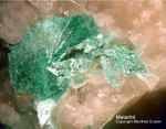 Odenwald Mineralien Reichenbach 16.1 Malachit