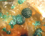 Odenwald Mineralien Borstein Pseudomalachit